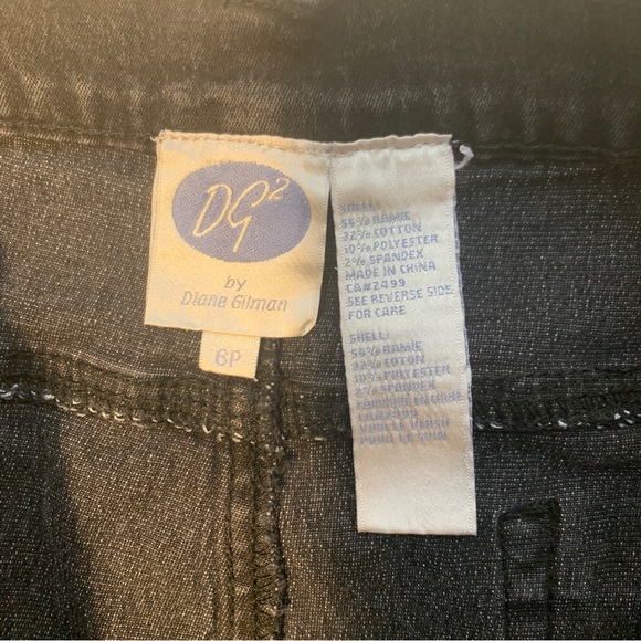 diane gilman black jeans (6p) - Picture 3 of 4